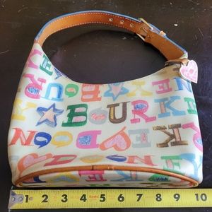 Dooney & Bourke Graffiti Icon Signature Bucket